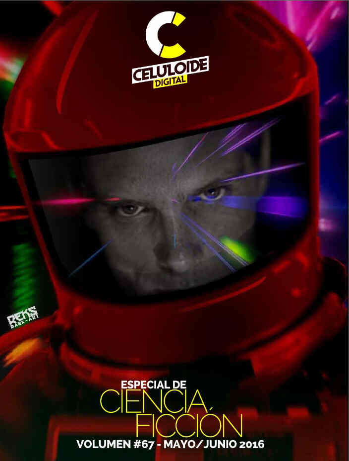 CELULOIDE DIGITAL magazine side cover Issue 67 May/June 2016