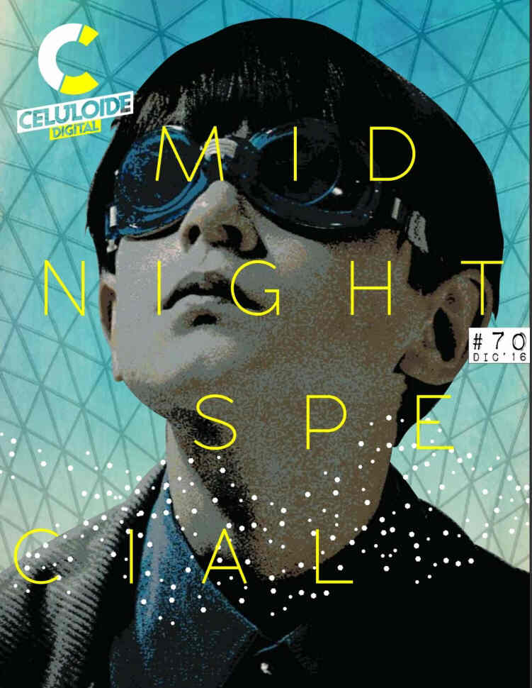 CELULOIDE DIGITAL magazine side cover Issue 70 December 2016