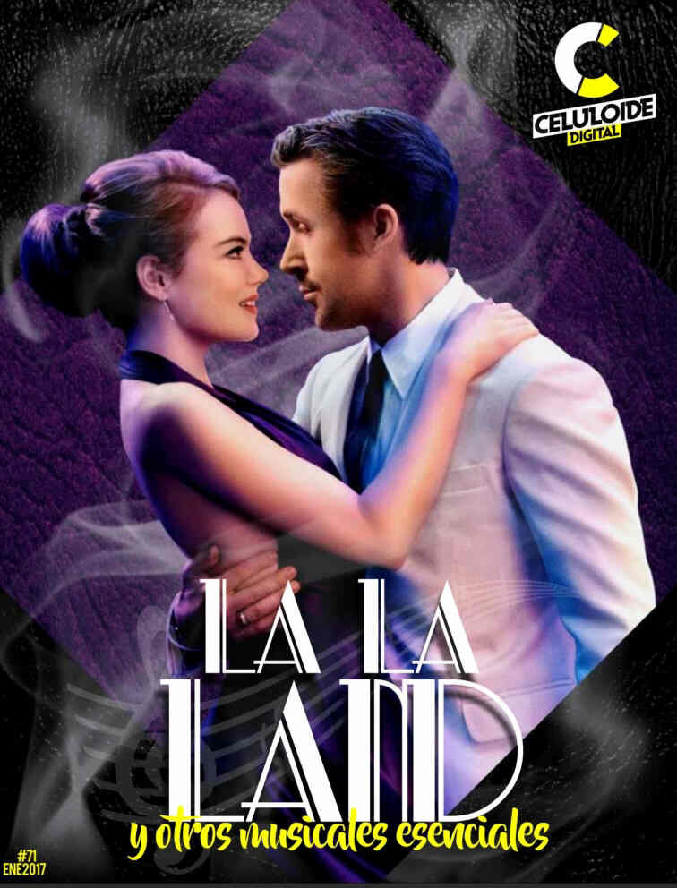 CELULOIDE DIGITAL magazine side cover Issue 71 January 2017