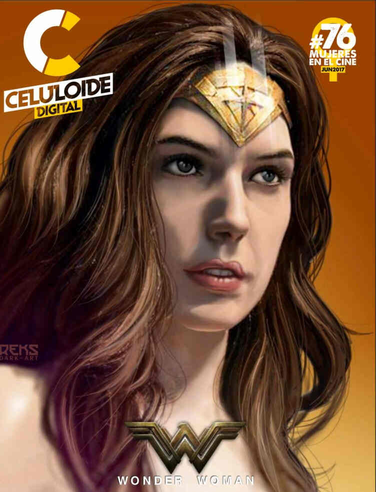 CELULOIDE DIGITAL magazine side cover Issue 76 June 2017