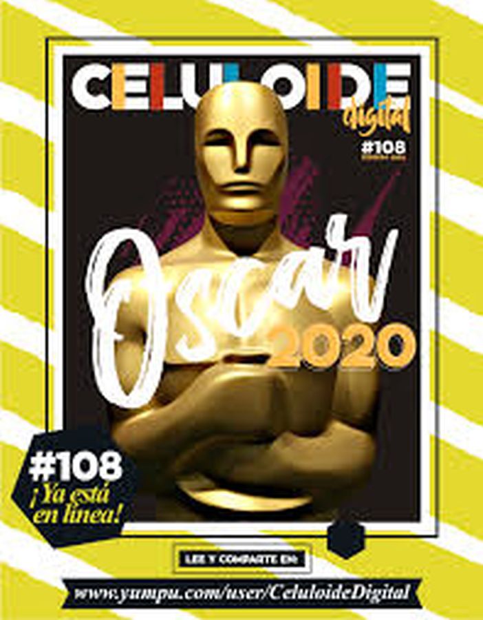 CELULOIDE DIGITAL magazine side cover Issue 108  February 2020