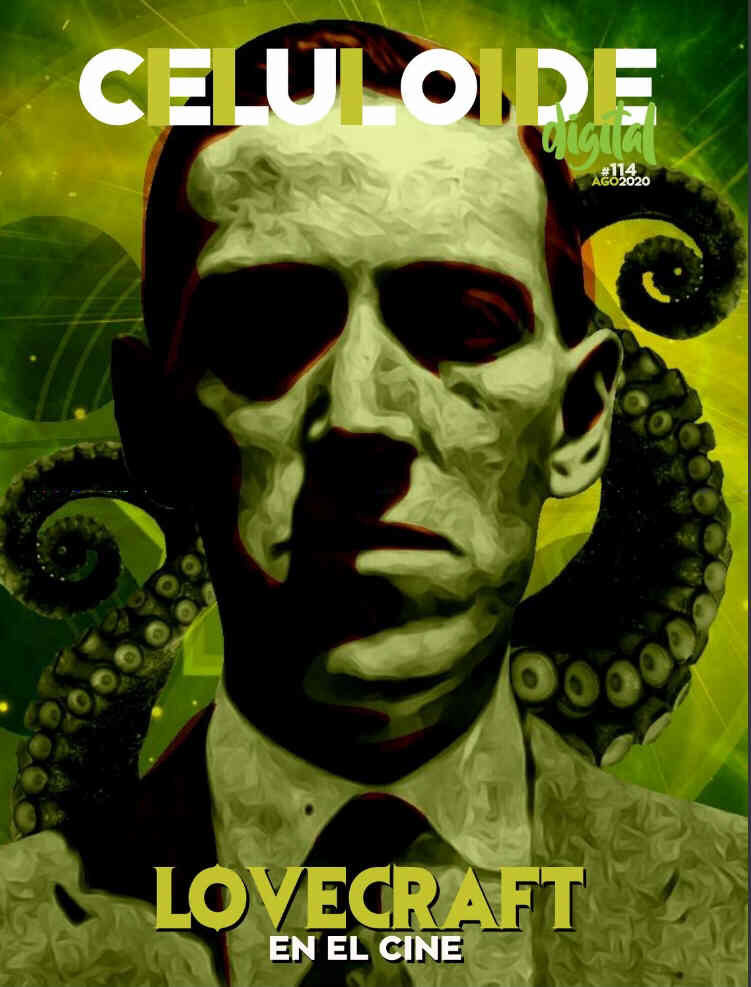 CELULOIDE DIGITAL magazine side cover Issue 114  August 2020