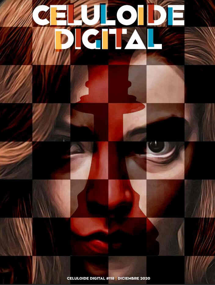 CELULOIDE DIGITAL magazine side cover Issue 118  December 2020