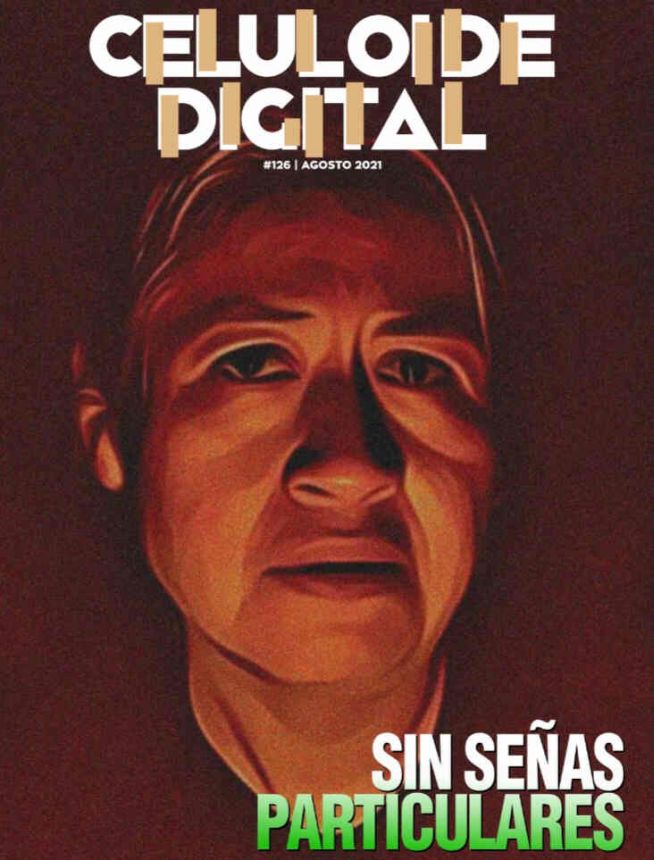 CELULOIDE DIGITAL magazine side cover Issue 126  August 2021