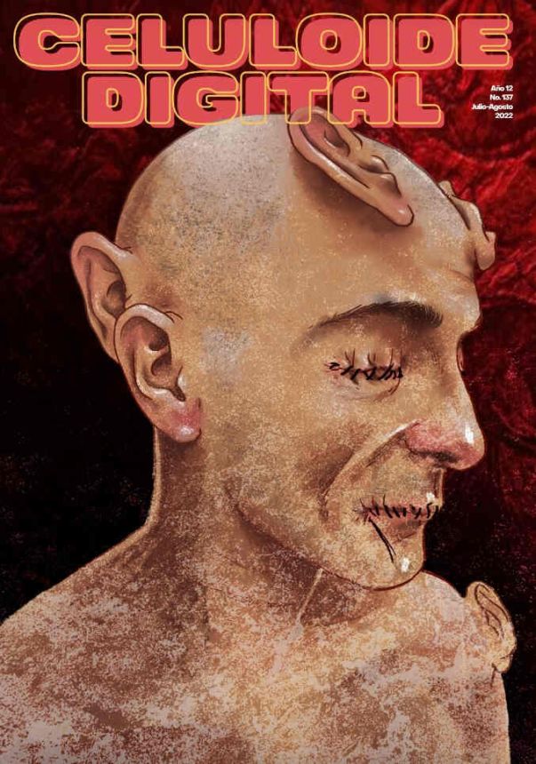 CELULOIDE DIGITAL magazine side cover Issue 137  July/August 2022