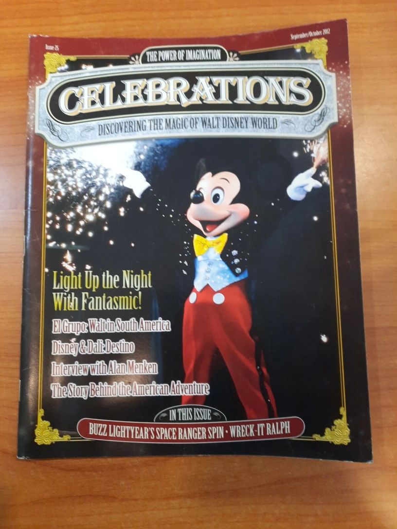CELEBRATIONS magazine side cover Issue 25  September/October 2012