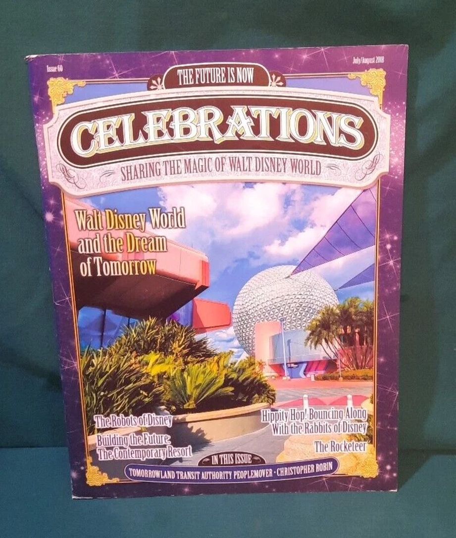 CELEBRATIONS magazine side cover Issue 60  July/August 2018