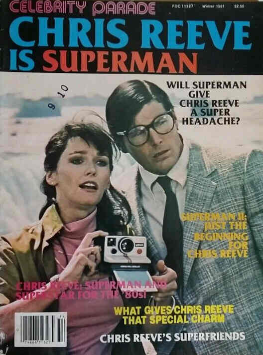 CELEBRITY PARADE magazine side cover Winter 1981