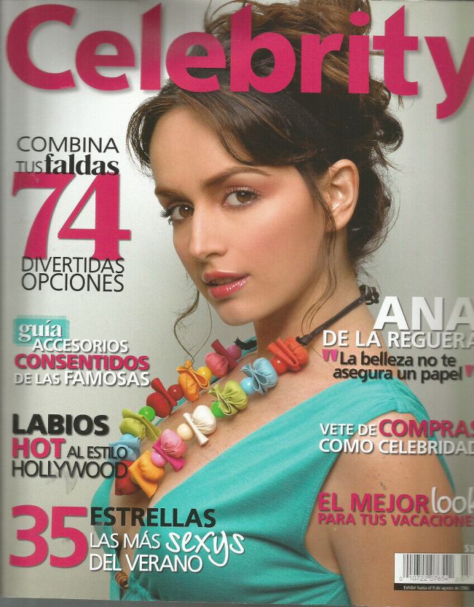 CELEBRITY (MX) magazine side cover   