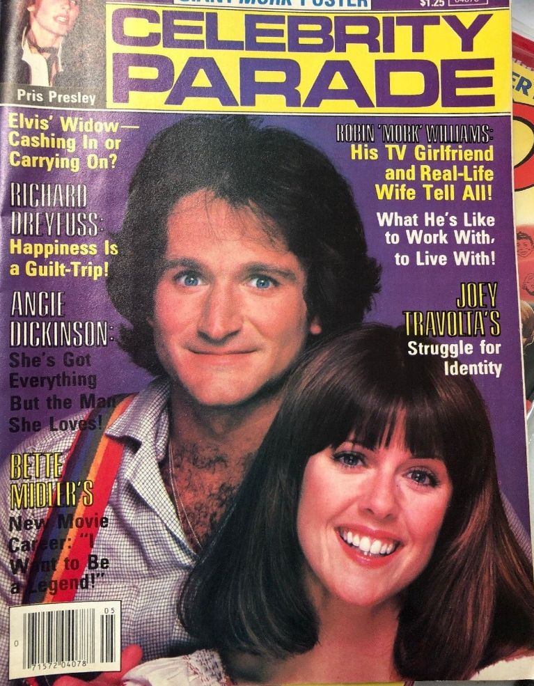 CELEBRITY PARADE magazine side cover  May 1979