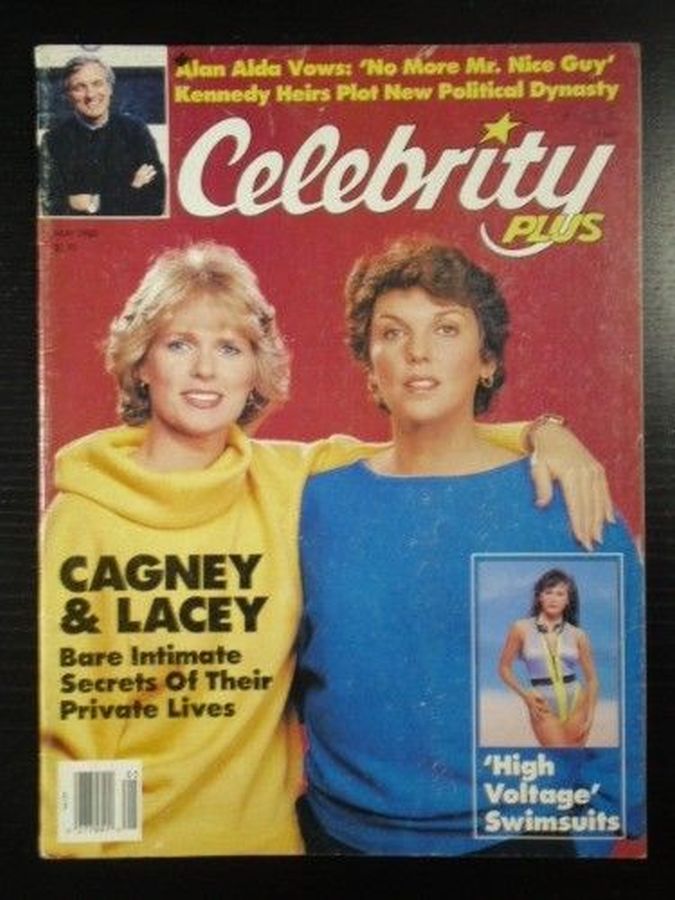CELEBRITY PLUS magazine side cover  Vol 2 # 5  May 1988
