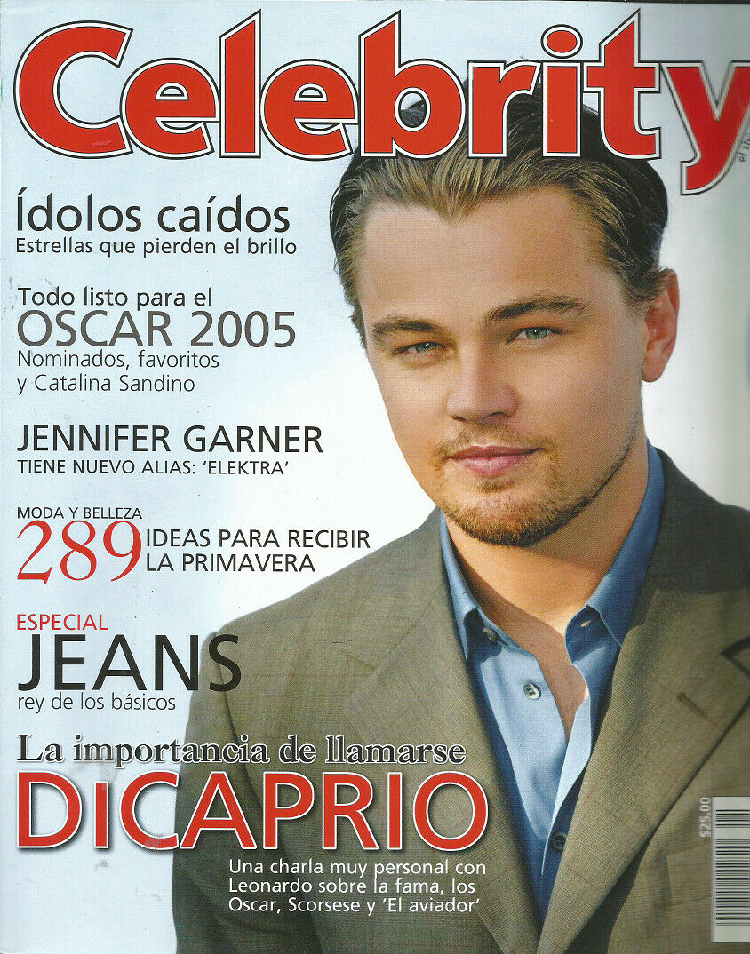 CELEBRITY (MX) magazine side cover  March 2005