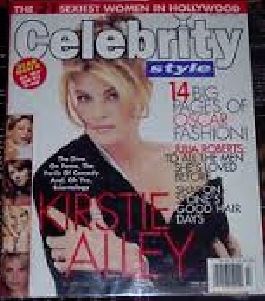 CELEBRITY STYLE magazine side cover June/July 1999