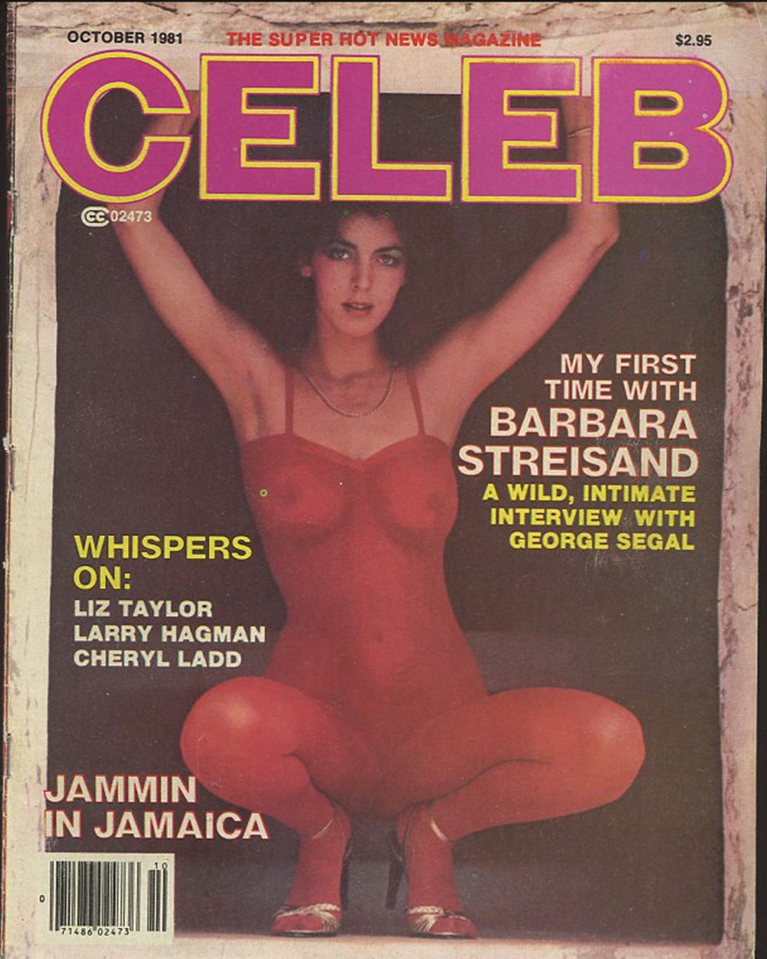 CELEB magazine side cover  Vol 2 No  10  October 1981