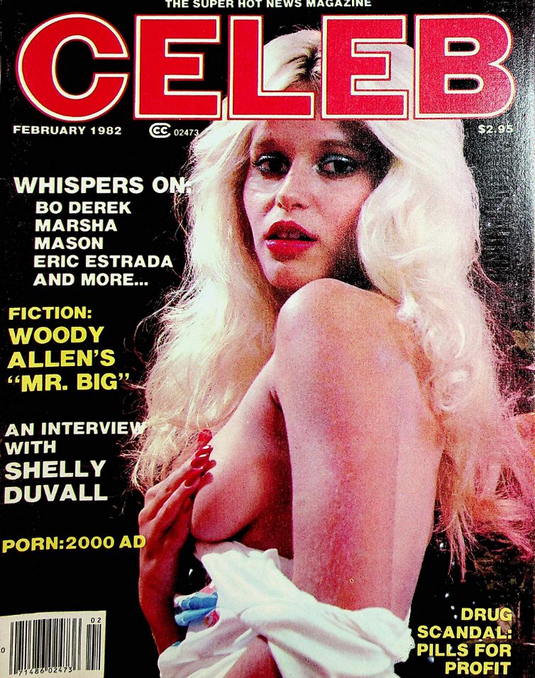 CELEB magazine side cover  Vol 3 # 2  February 1982