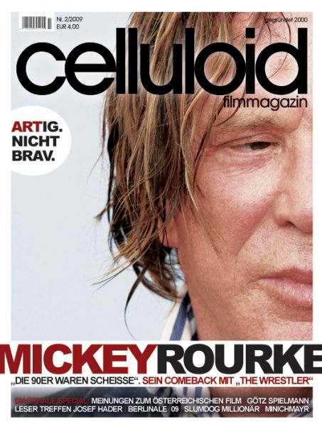 CELLULOID magazine side cover March/April 2009