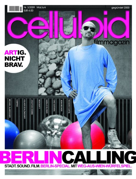 CELLULOID magazine side cover May/June 2009