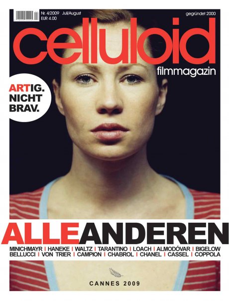 CELLULOID magazine side cover July/August 2009