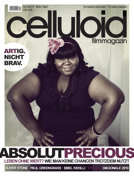 CELLULOID magazine side cover March/April 2010