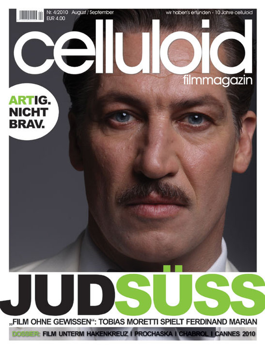 CELLULOID magazine side cover August/September 2010
