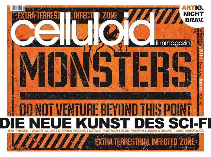 CELLULOID magazine side cover Dec./January 2011