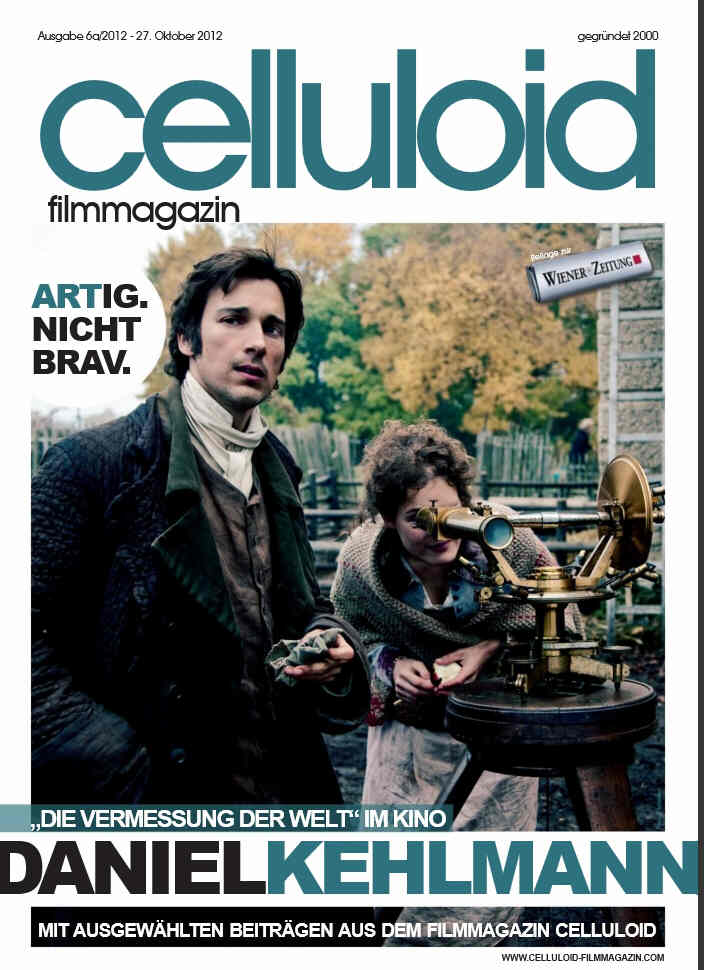 CELLULOID magazine side cover Issue 6 October 2012