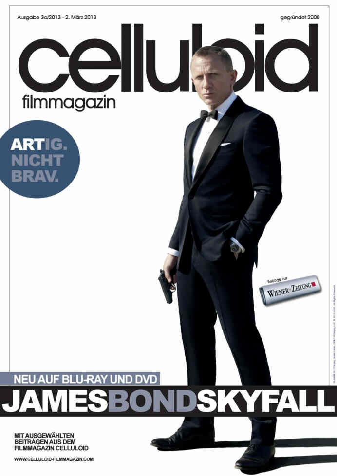 CELLULOID magazine side cover Issue 3 March 2013