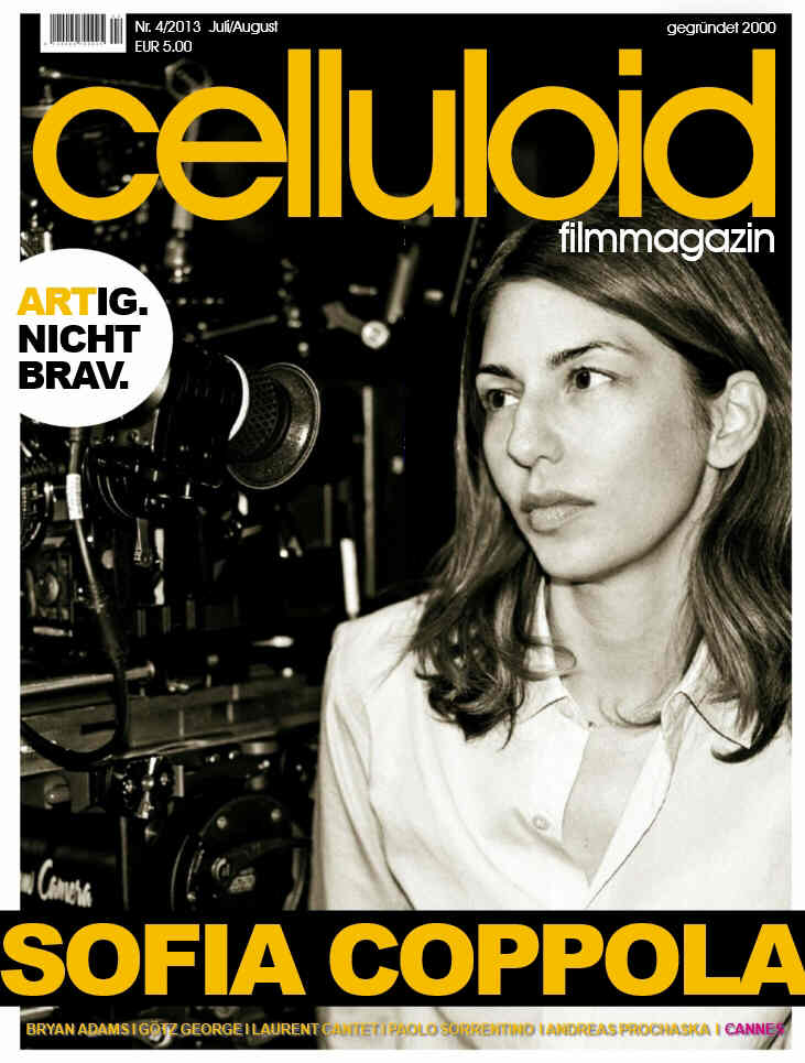 CELLULOID magazine side cover Issue 4 July/August 2013