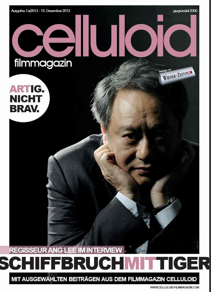 CELLULOID magazine side cover Issue 1  2013