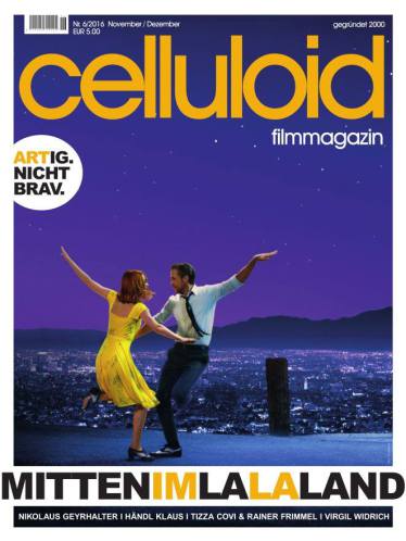 CELLULOID magazine side cover Issue 6 November/December 2016