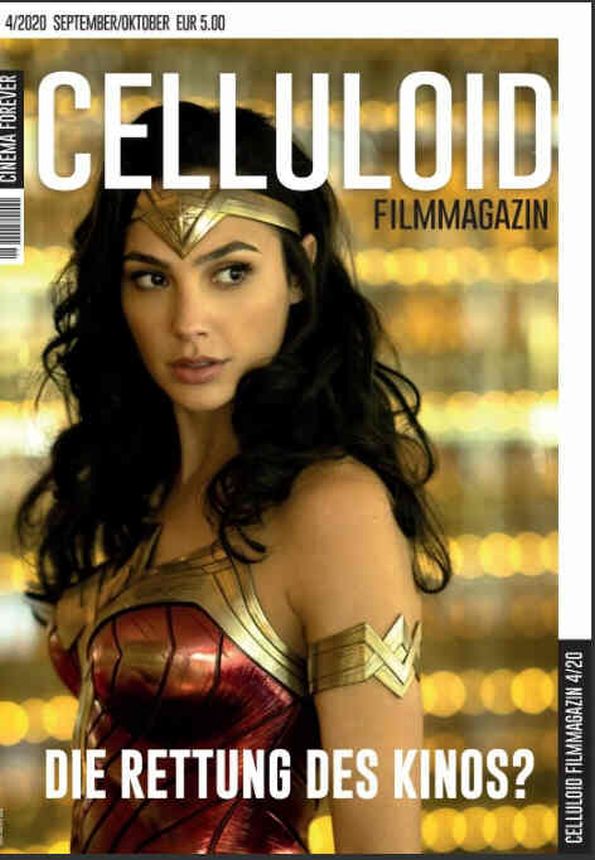 CELLULOID magazine side cover  September/October 2020