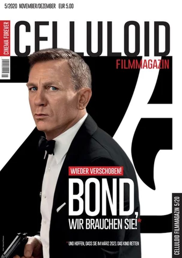 CELLULOID magazine side cover  November/December 2020