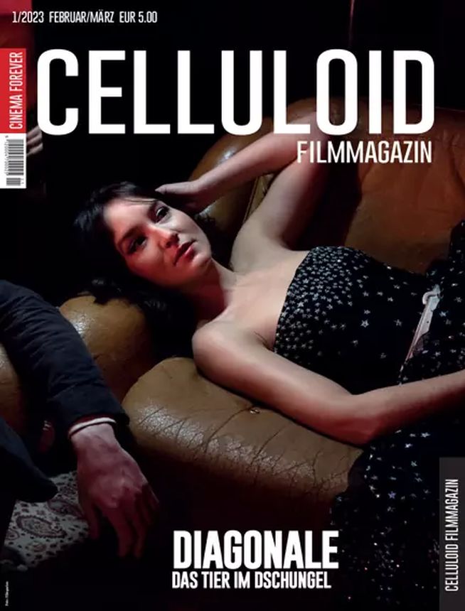 CELLULOID magazine side cover Issue 1  February/March 2023