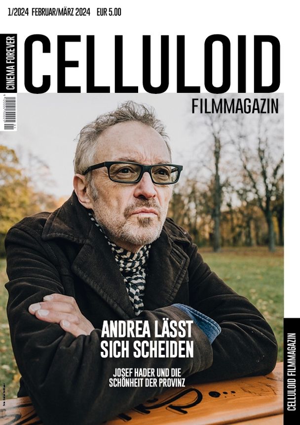 CELLULOID magazine side cover  February/March 2024