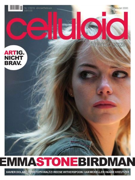 CELLULOID magazine side cover Issue 1  January/February 2015