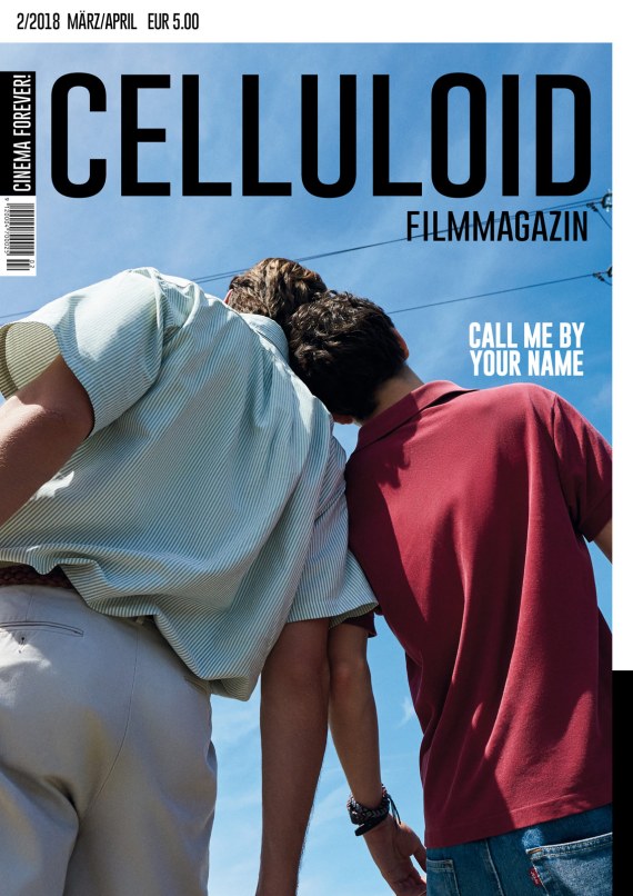 CELLULOID magazine side cover Issue 2  March/April 2018