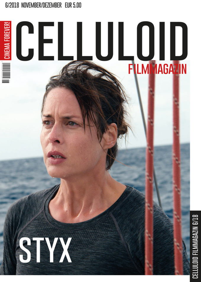 CELLULOID magazine side cover Issue 6  November/December 2018