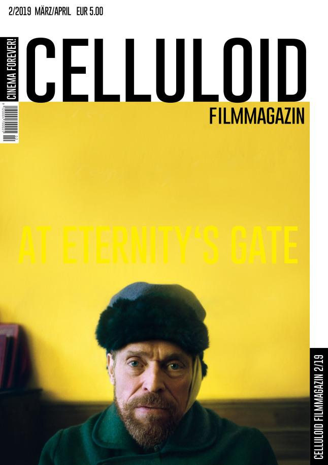 CELLULOID magazine side cover Issue 2  March/April 2019