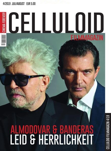 CELLULOID magazine side cover Issue 4  July/August 2019