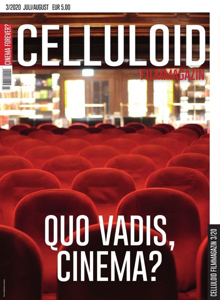 CELLULOID magazine side cover  July/August 2020