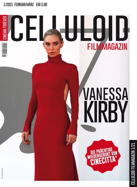 CELLULOID magazine side cover  February/March 2021