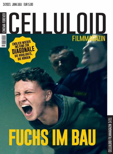 CELLULOID magazine side cover Issue 3  July 2021
