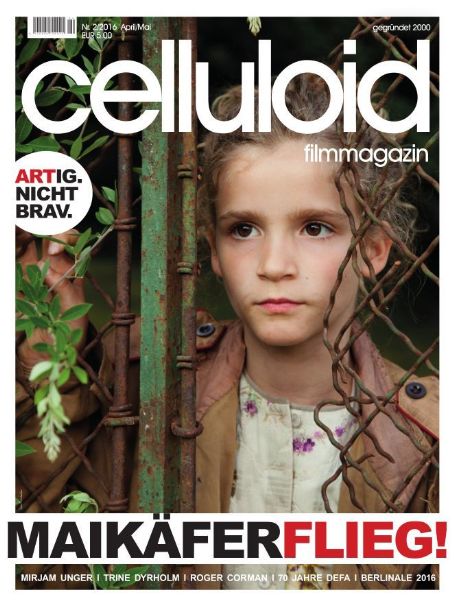 CELLULOID magazine side cover Issue 2  April/May 2016