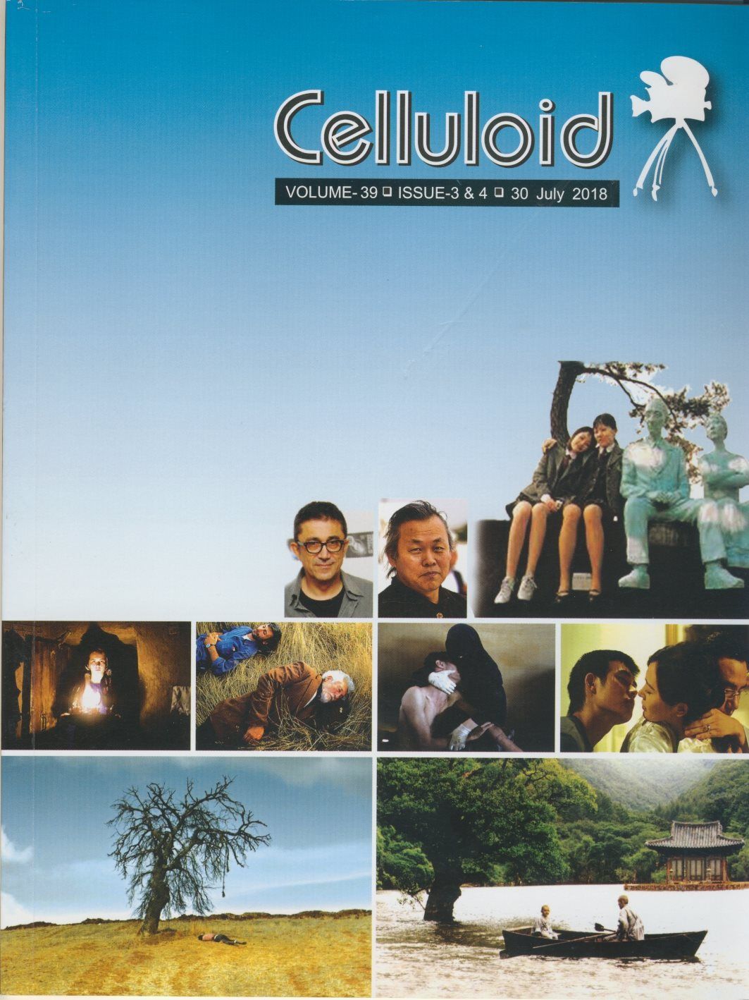 CELLULOID (BD) magazine side cover  Vol 39 No  3-4 30 July 2018