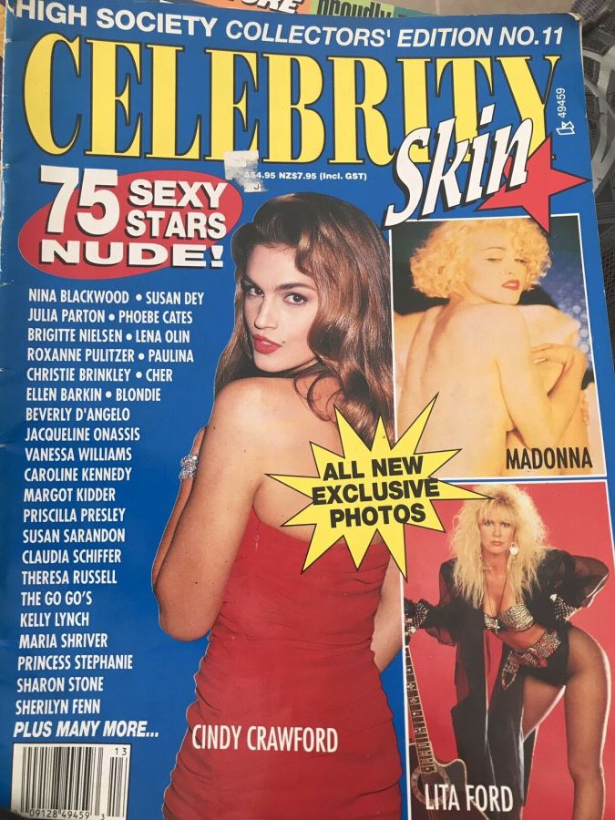 CELEBRITY SKIN (Australia) magazine side cover Issue 11   