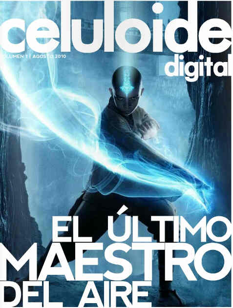 CELULOIDE DIGITAL magazine side cover Issue 1 August 2010