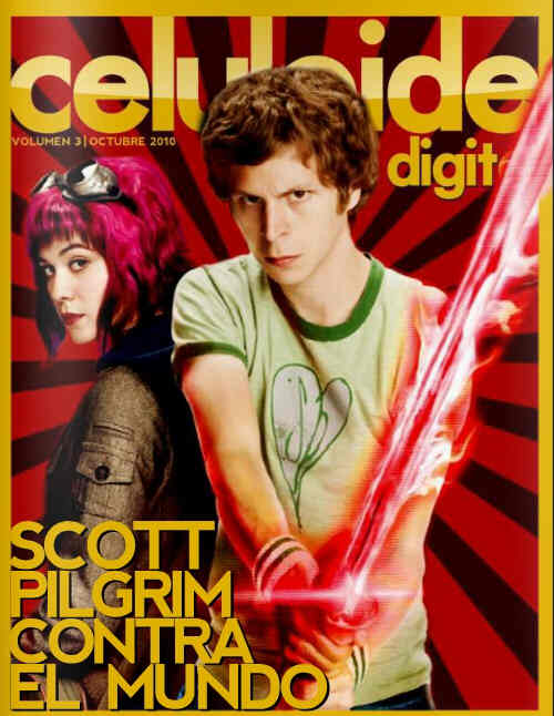 CELULOIDE DIGITAL magazine side cover October 2010