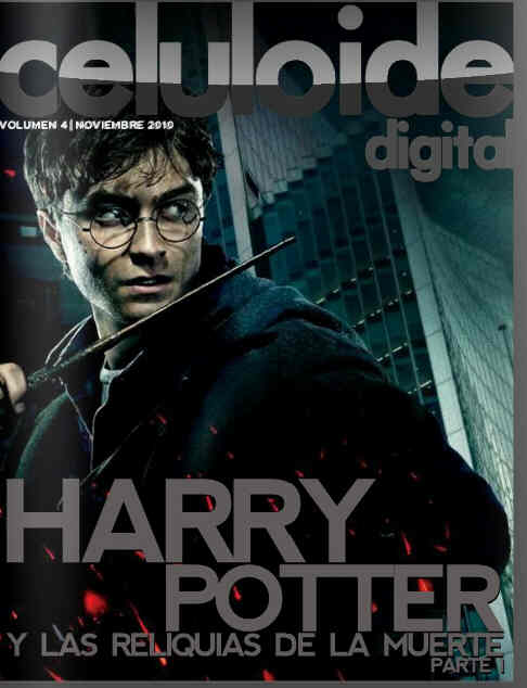 CELULOIDE DIGITAL magazine side cover November 2010