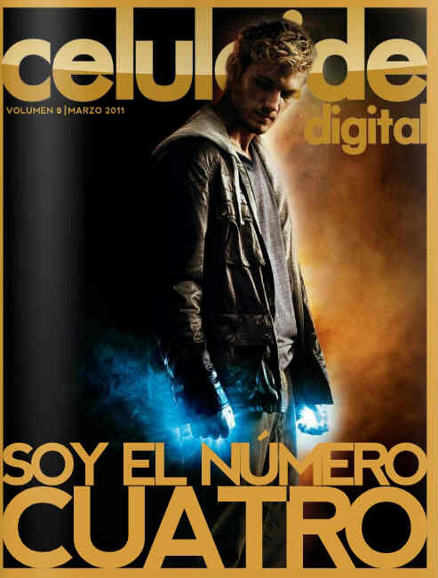 CELULOIDE DIGITAL magazine side cover March 2011