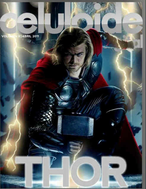 CELULOIDE DIGITAL magazine side cover April 2011